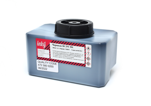 Чернила Domino IR 291 BK, 1,2 л